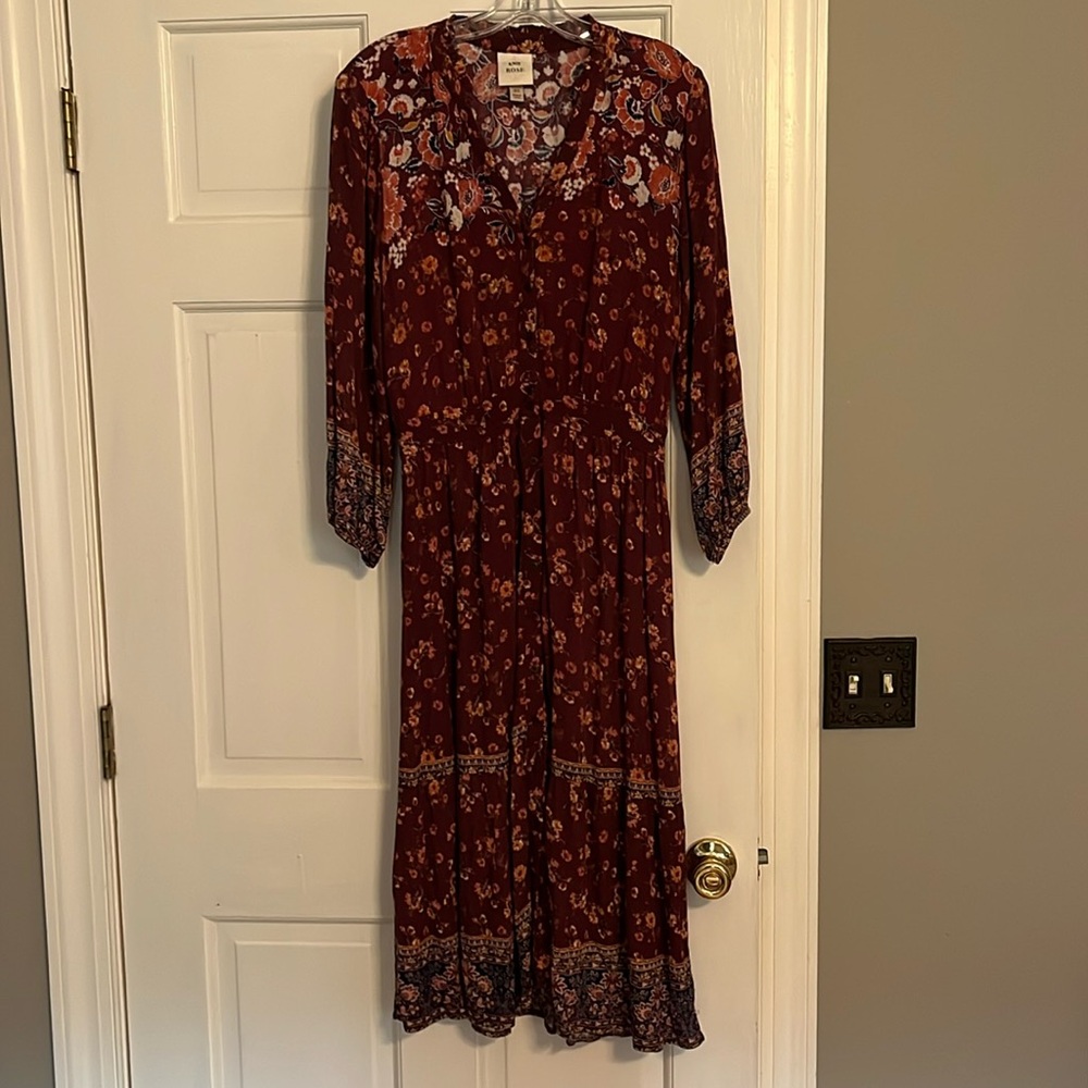 Floral midi dress